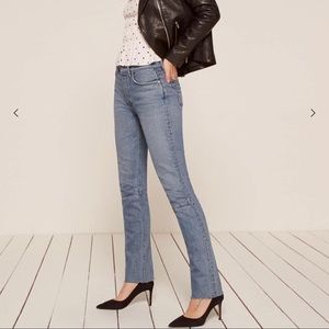 Reformation High Straight & long Jean